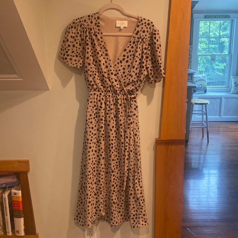 Wrap dress. French Grey brand